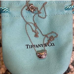 Tiffany bean necklace worn twice